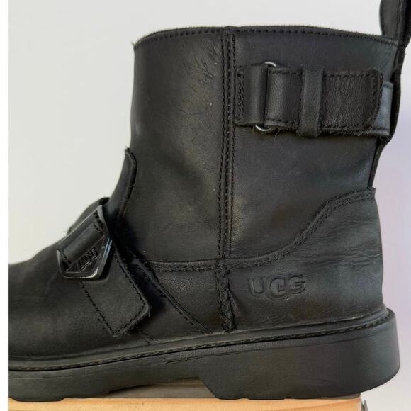 UGG Women's Ashton Short Boot Size 3 Black - Picture 4 of 9